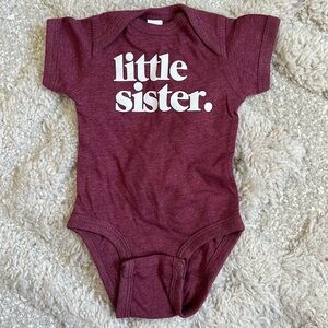 Little sister bodysuit